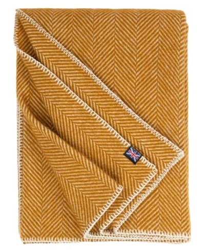 Prince Of Scots Highland Tweeds Big Throw In Brown