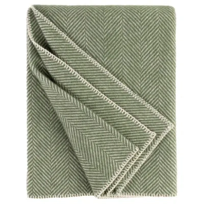 Prince Of Scots Highland Tweeds Big Throw In Green