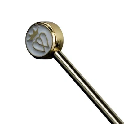Prince Of Scots Luckenbooth 8-pack Xl-cocktail Picks In Gold
