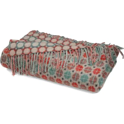 Prince Of Scots Southampton Home Merino Wool Medallion In Multi