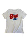 Prince Peter Bowie World Tour Crop Tee In White