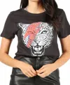 Prince Peter Bowie Tiger Top In Black In Black