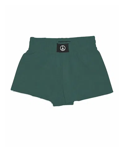 Prince Peter Collection Girls' Avernturine Shorts - Big Kid In Green
