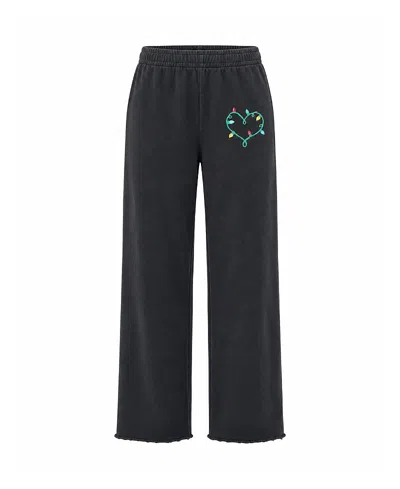 Prince Peter Collection Girls' Merry And Bright Jogger Pant - Big Kid In Black