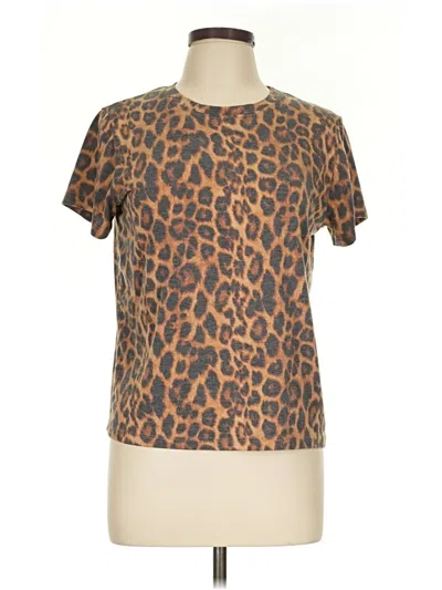 Pre-owned Prince Peter Collection Short Sleeve T-shirt In Brown