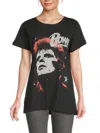 Prince Peter Collection Prince Peter Bowie Stars Oversized T-shirt In Charcoal