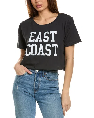 Prince Peter East Coast Crop T-shirt In Black
