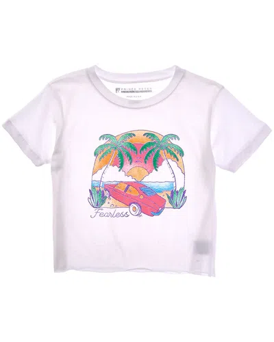 Prince Peter Kids' Fearless T-shirt In White