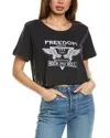 Prince Peter Freedom Festival Crop T-shirt In Black