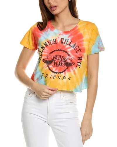 Prince Peter Friends Greenwich Village Crop T-shirt In Blue