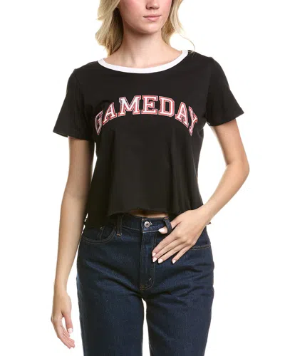 PRINCE PETER GRAPHIC BOYFRIEND CROP T-SHIRT