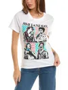Prince Peter Jimi Hendrix Montage Tee In White