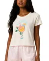 Prince Peter Oversized Crop Top In White