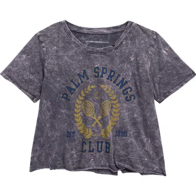 Prince Peter Palm Springs Club Graphic T-shirt In Gray