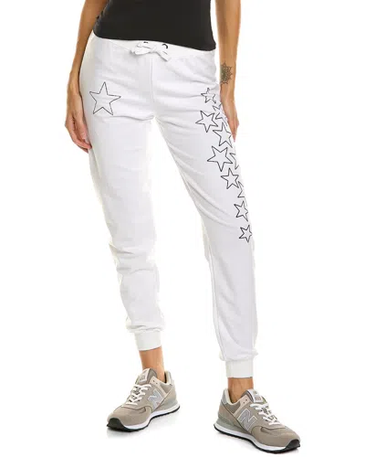Prince Peter Star Jogger In White
