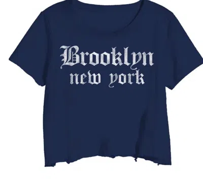 Prince Peter Crop Top In Blue