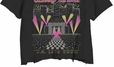 Prince Peter Women's Cheap Trick Venue 79 Crop Tee In Black
