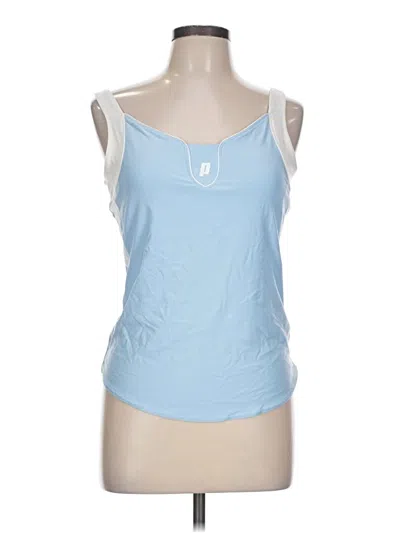 Pre-owned Prince Sleeveless Top Blue Scoop Neck Tops