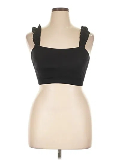 Pre-owned Prince Tube Top Black Sweetheart Neckline Tops