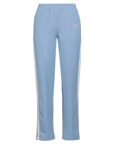 Prince X Sporty & Rich Woman Pants Azure Size S Polyester, Cotton In Blue