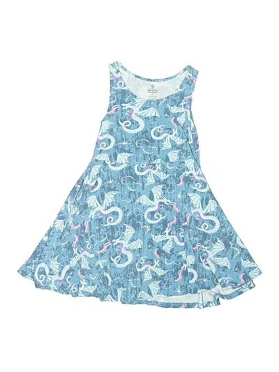 Pre-owned Princess Awesome Kids' Dress In Blue