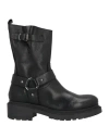 Princess® By Bryan Princess By Bryan Woman Ankle Boots Black Size 7 Leather In Black