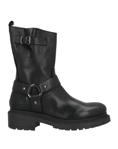 Princess® By Bryan Princess By Bryan Woman Ankle Boots Black Size 7 Leather