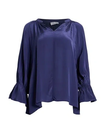 Princess Goes Hollywood Woman Top Navy Size 12 Viscose In Blue