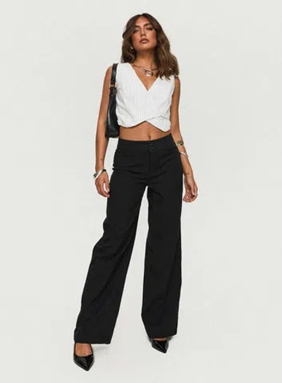 Princess Polly Alaina Pants In Black