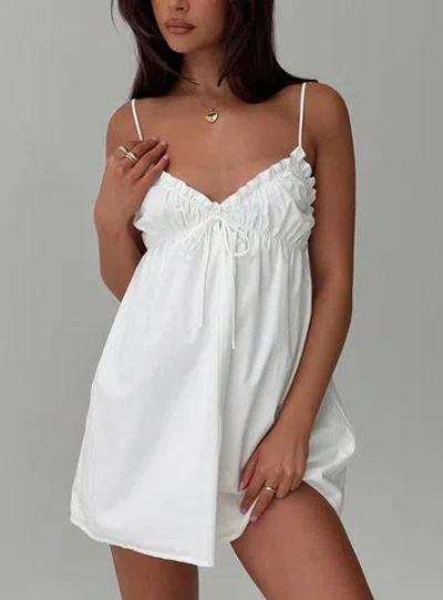 Princess Polly Alchemy Mini Dress In White
