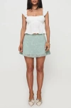 Princess Polly All My Friends Embroidered Miniskirt