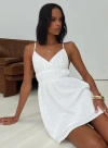 Princess Polly All Too Well Mini Dress In White