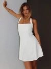 Princess Polly Alyn Halter Mini Dress In White