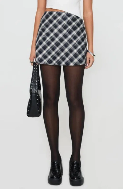 Princess Polly Amaranthine Plaid Miniskirt