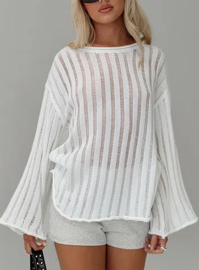 Princess Polly Ambra Sweater In White