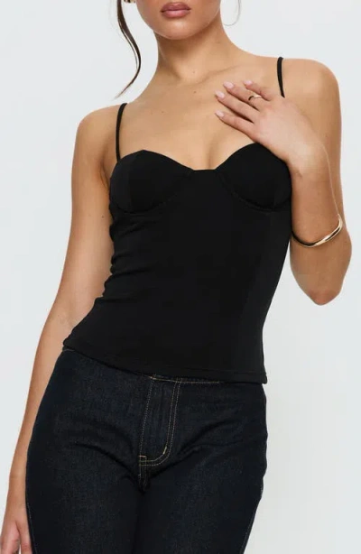 Princess Polly Anataza Underwire Camisole In Black