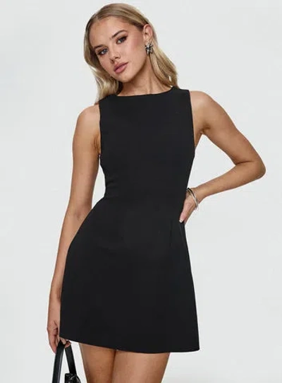 Princess Polly Anse Mini Dress In Black