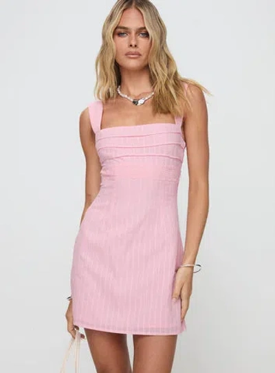 Princess Polly Anyone But You Mini Dress In Pink
