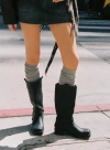 Princess Polly Apatow Knee High Socks In Grey
