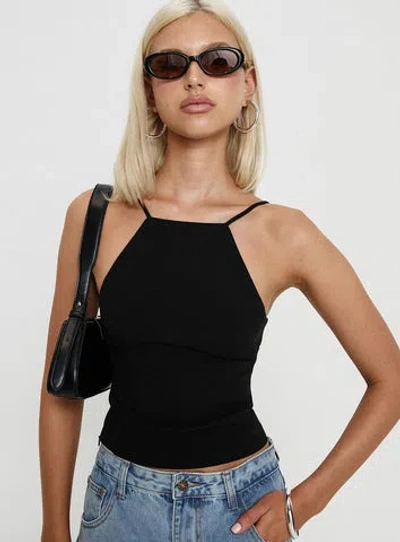 Princess Polly Arianwen Top In Black