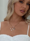 Princess Polly Arjun Necklace Gold In Gold