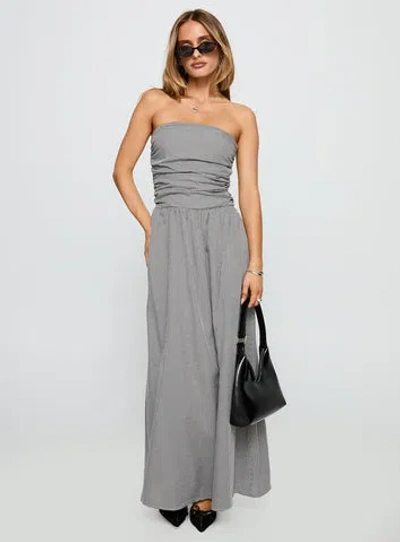 Princess Polly Arkadia Strapless Maxi Dress In Multi