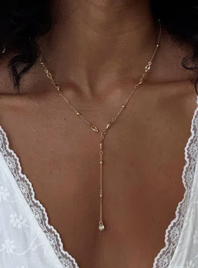 Princess Polly Astral Necklace In Gold