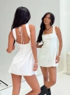 Princess Polly Athina Mini Dress White In Off White