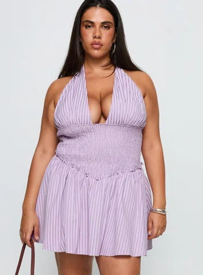 Princess Polly Attracted Halter Mini Dress