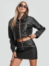 Princess Polly Autopilot Mini Skirt In Black