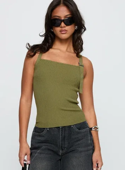 Princess Polly Bare It All Buckle Detail Top