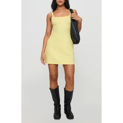 Princess Polly Baseline Rib Minidress