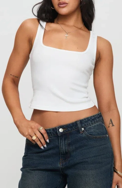 Princess Polly Baseline Square Neck Rib Tank