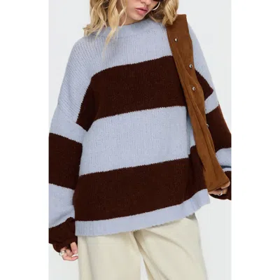 Princess Polly Bastien Striped Crewneck Sweater In Multi